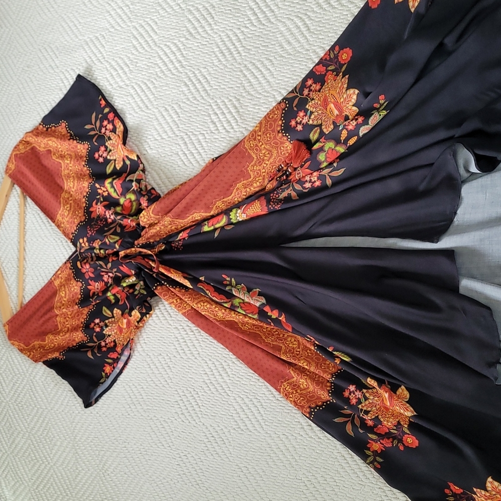 Anthropologie Farm Rio Marlow Floral Dress XS